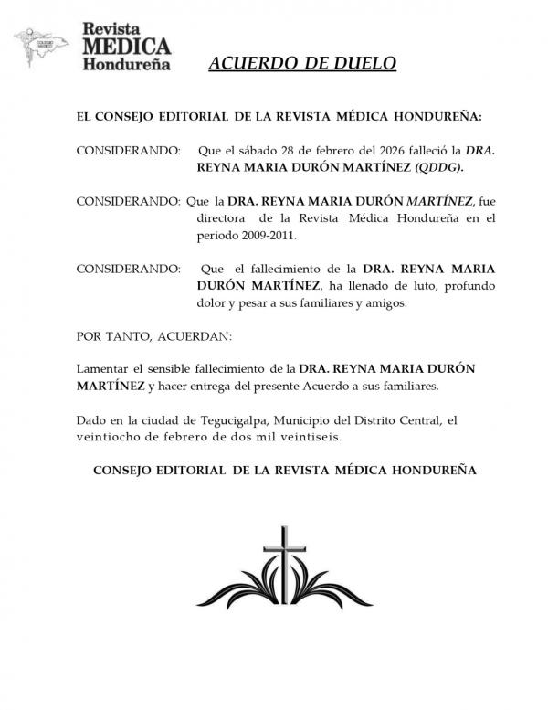 ACUERDO DE DUELO DRA2. DURON